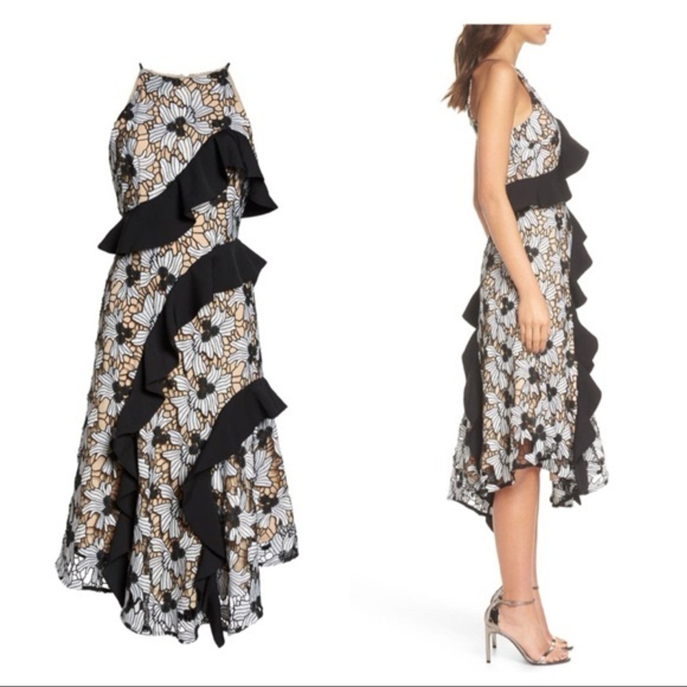 Keepsake The Label Break Free Lace Midi Dress- NWT- Large - Picture 2 of 9